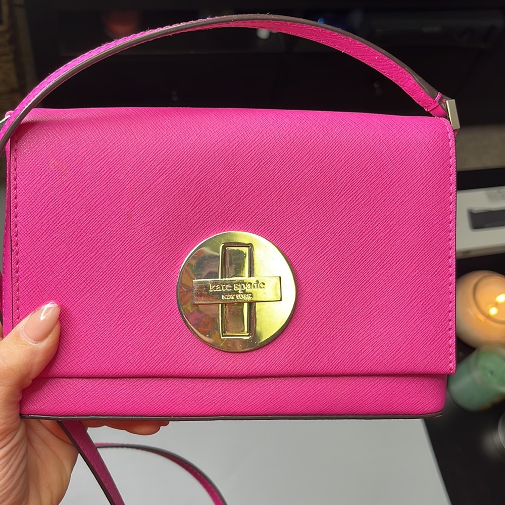 Kate Spade Hot Pink Crossbody Bag